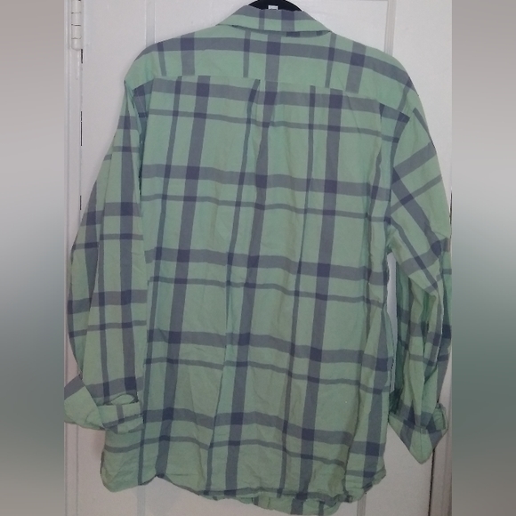 EUC Gap Long Sleeve Plaid Slim Fit Shirt Sz XL - Picture 2 of 5